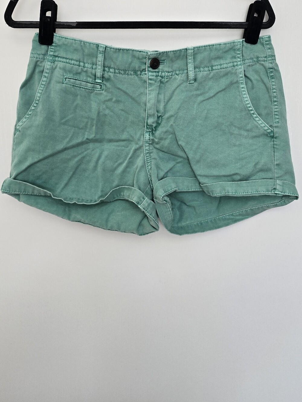 Merona - Faded Green 100% Cotton Casual Summer Shorts With Pockets